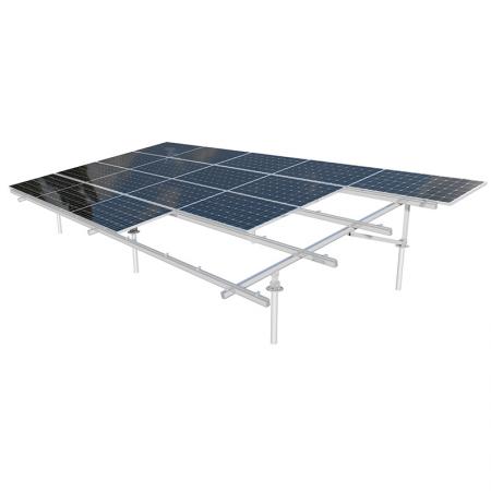 Sistem de montaj solar la sol din aluminiu
