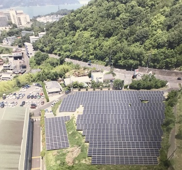  Shido centrală electrică 503,44 kw Shichi Oraș, Kagawa, Japonia 2017 