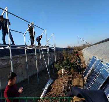  Shandong proiect demonstrativ de seră agricolă fotovoltaică