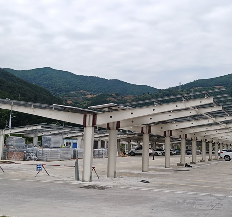 Proiectul CATL PV carport