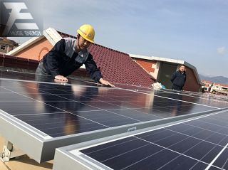 sistem de montaj solar pentru acoperiș